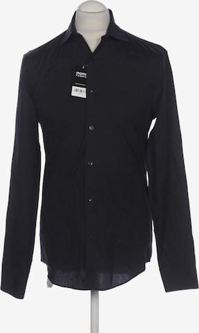 Calvin Klein Button Up Shirt in S in Black: front