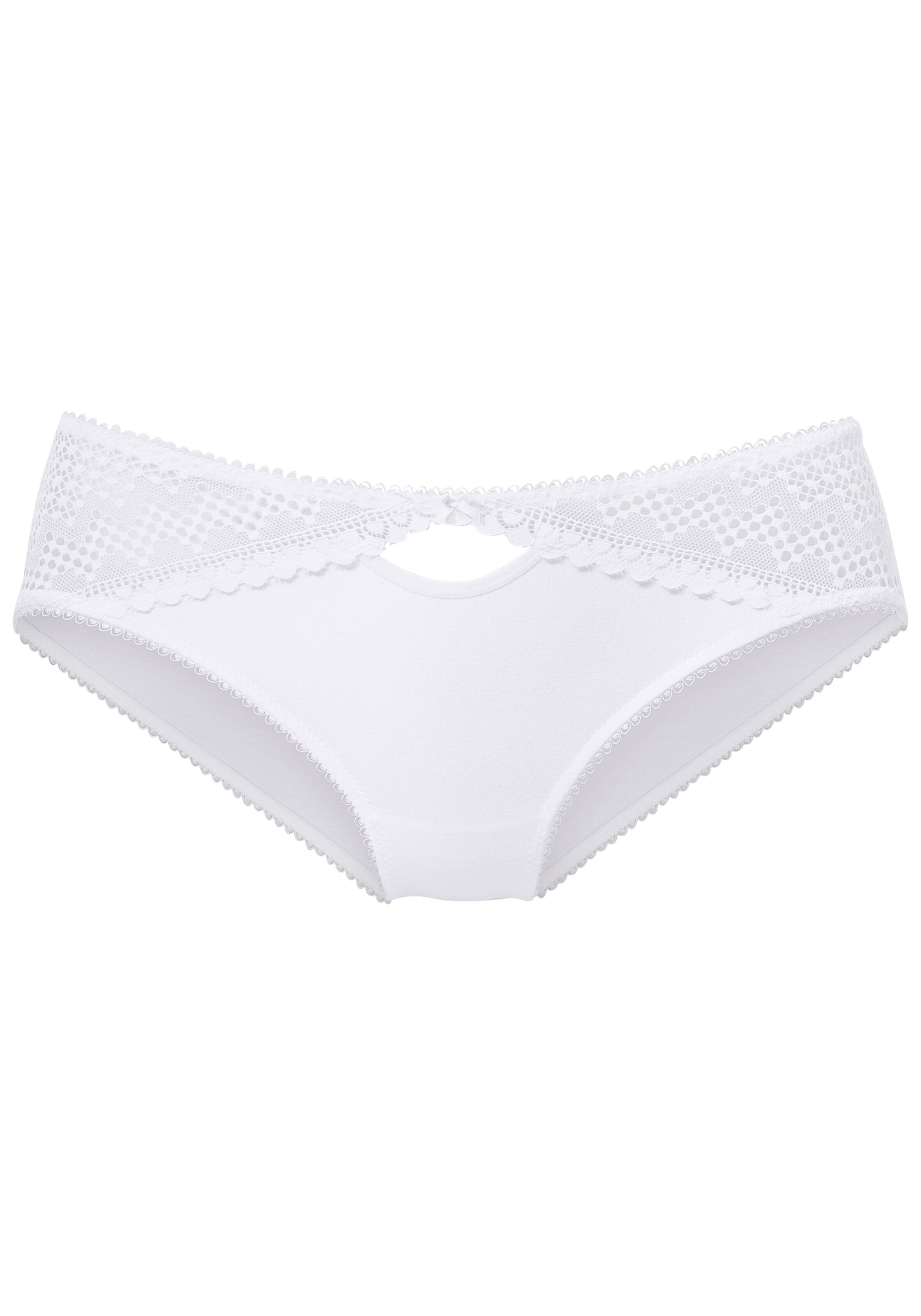 LASCANA Slip in Weiß: Vorderseite