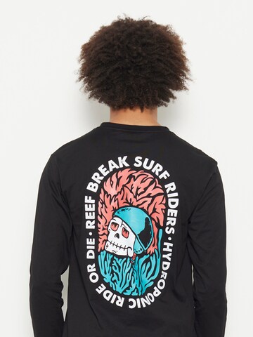 hydroponic - Camiseta 'Hydroponic Reef Long-Sleeve Graphic T-Shirt' en negro