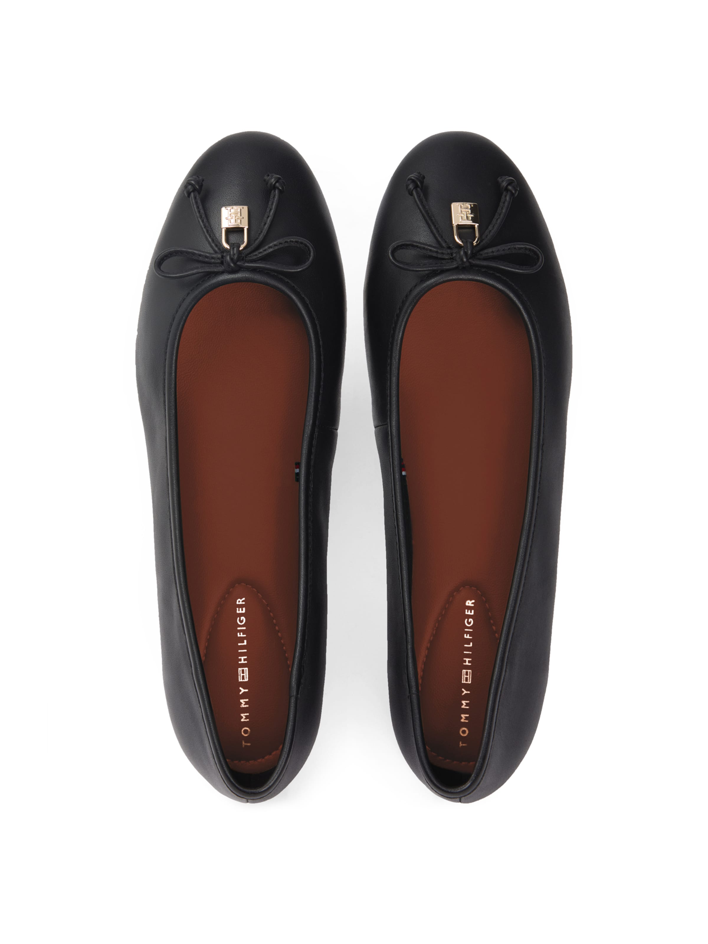 TOMMY HILFIGER Балетки в Черный