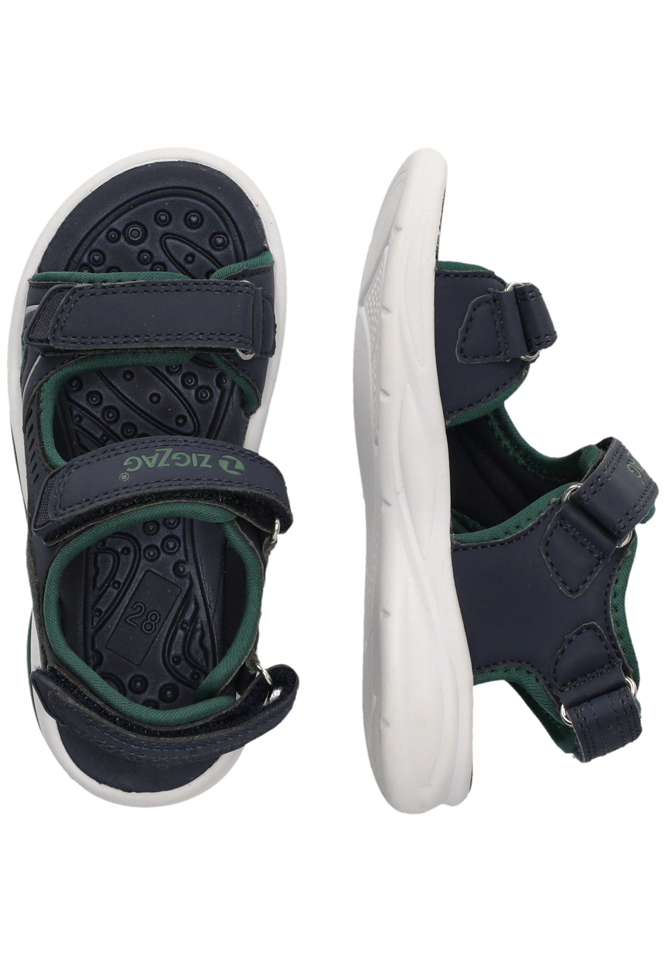 ZigZag Sandalen 'Trice' in Grün