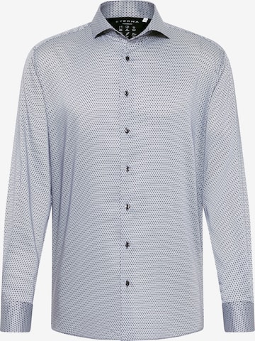 ETERNA Regular fit Button Up Shirt in Grey: front