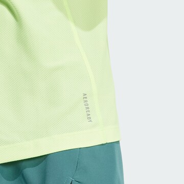 ADIDAS PERFORMANCE Functioneel shirt 'Own the Run' in Geel