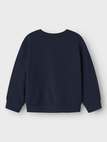 NAME IT Sweatshirt 'Stitch' in Blauw