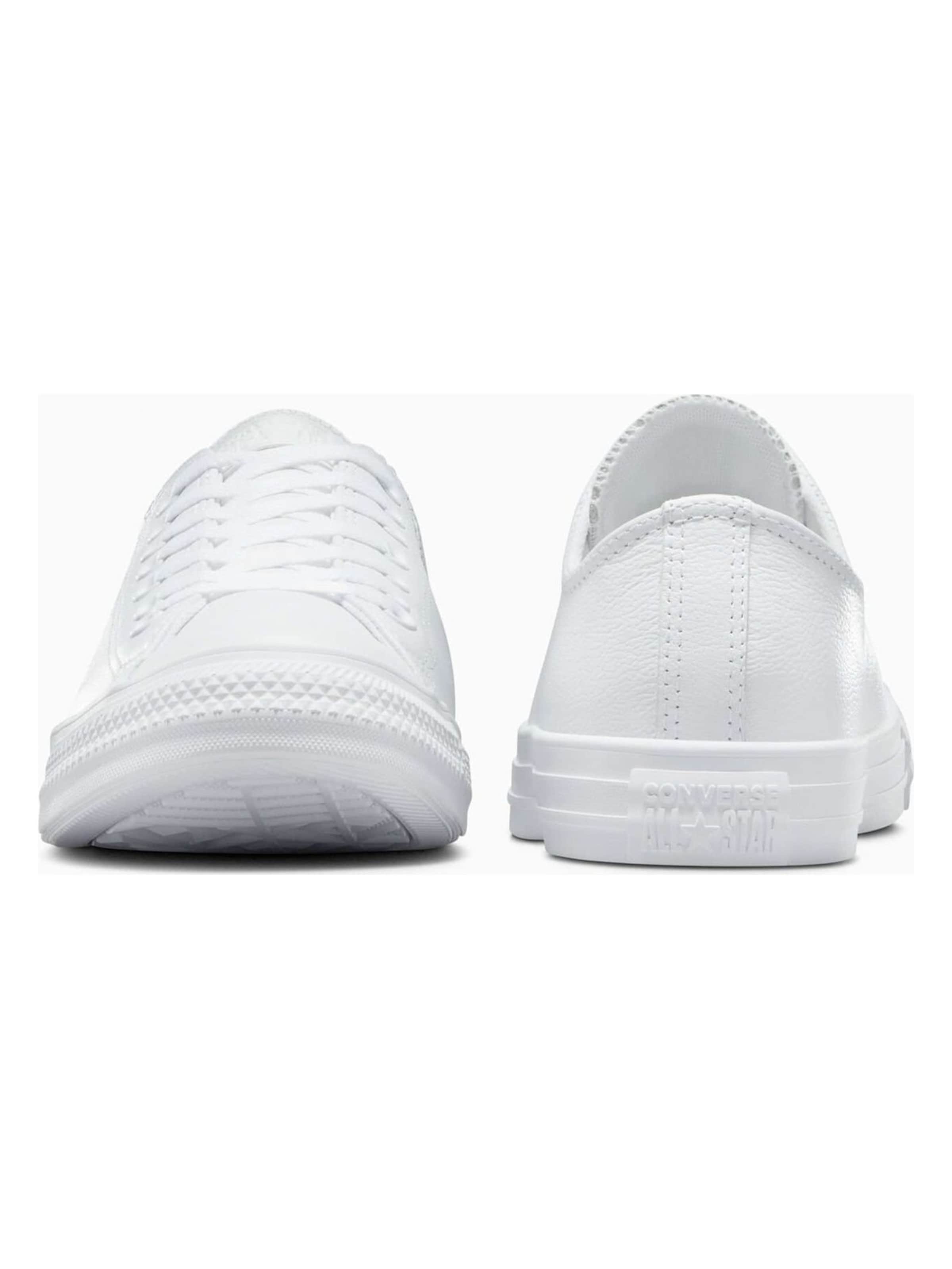 CONVERSE Sneaker low 'Converse Chuck Taylor All Star Leather'‌ in Weiß