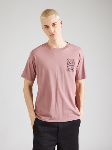 Volcom T-Shirt 'RADIATON' in Pink