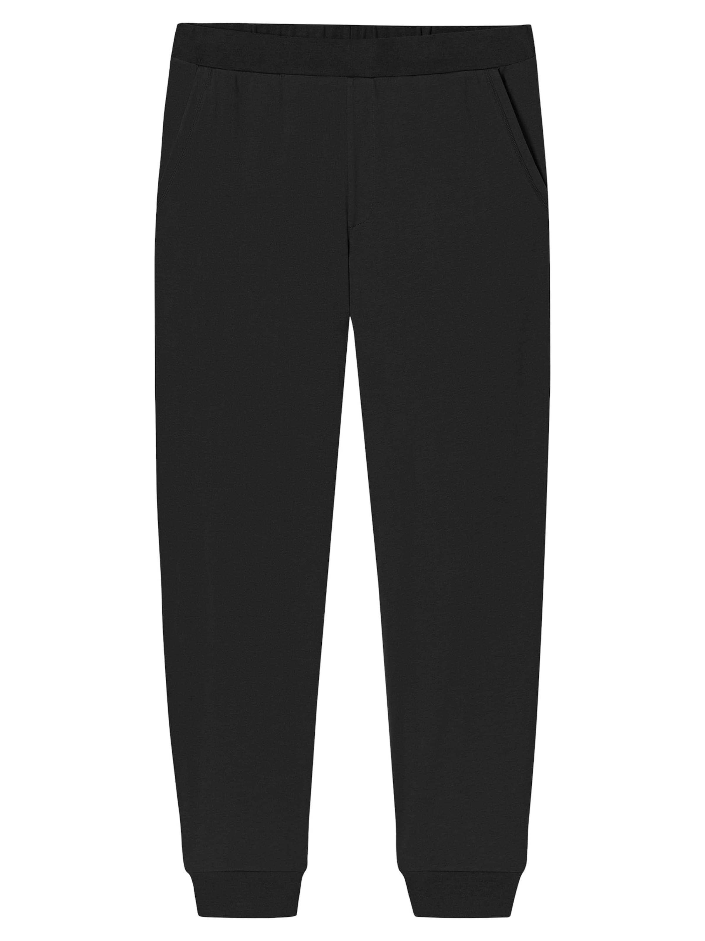 Pyjama long SCHIESSER en noir