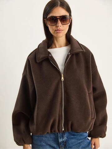 Bianco Lucci - Casaco meia-estação em castanho