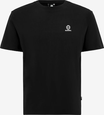 Oldskull T-Shirt 'Basic Oldskull 25' in Schwarz: Vorderseite