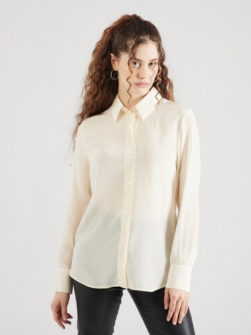 Camicia da donna di SEIDENSTICKER in beige: frontale