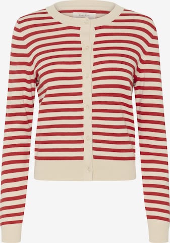 Part Two Gebreid vest 'Tanisha' in Beige: voorkant