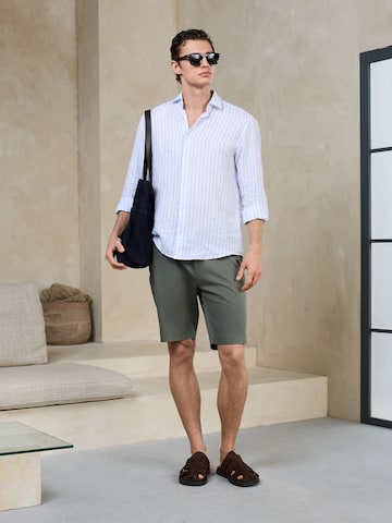 Regular Pantalon à pince Next en vert