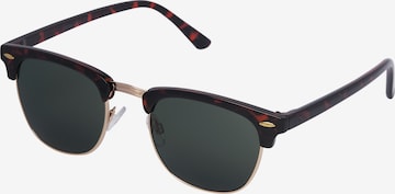 Lunettes de soleil 'Ryder' JACK & JONES en marron : devant