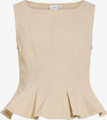 Camicia da donna 'VIChia' di VILA in beige: frontale