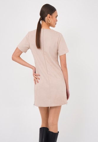 FRESHLIONS Jurk in Beige