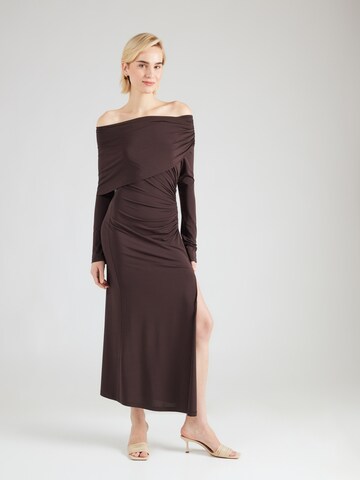 & Other Stories Dress in Brown: front