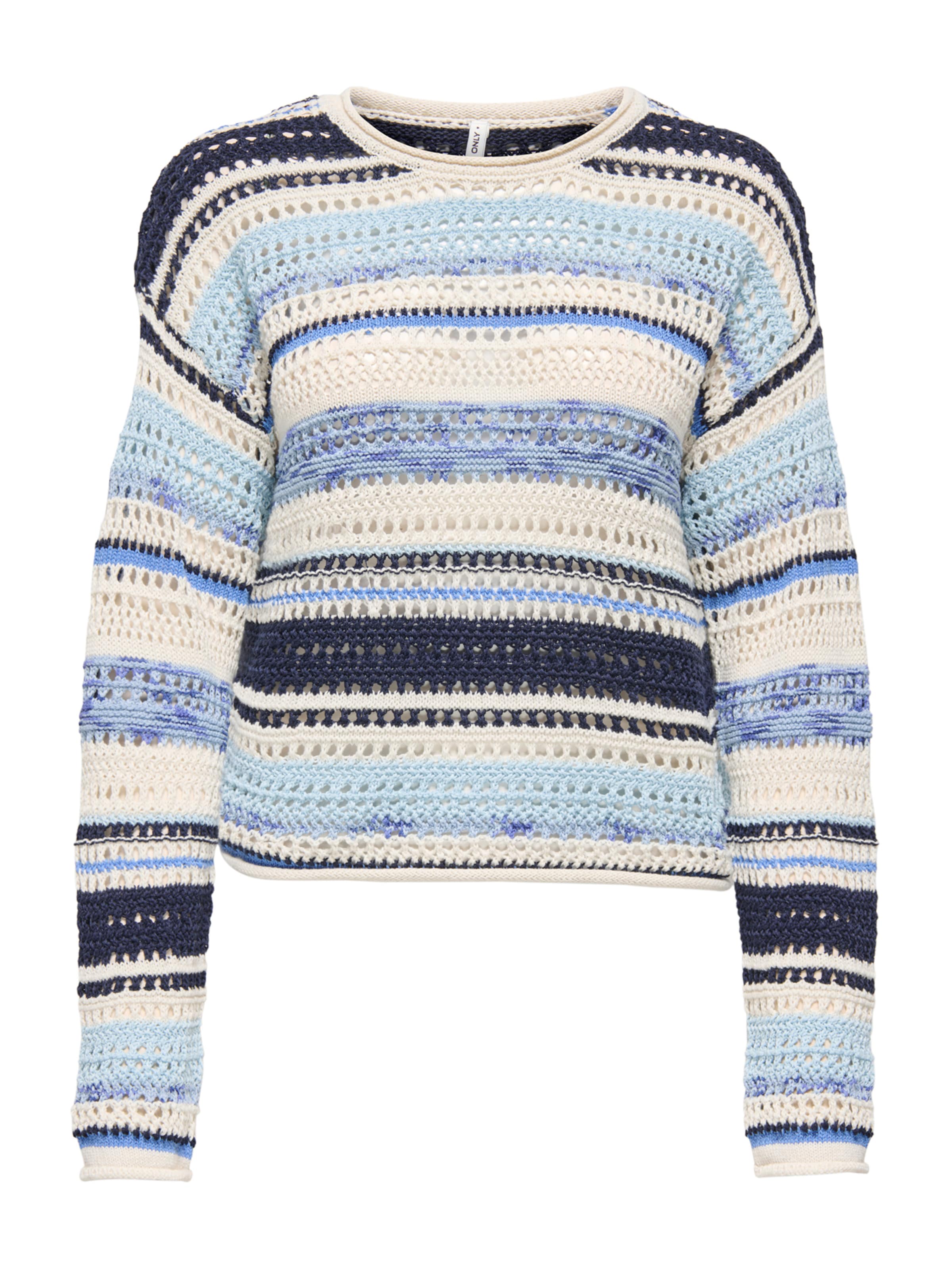 ONLY Pullover 'ONLAMELIE' in Grau: Vorderseite