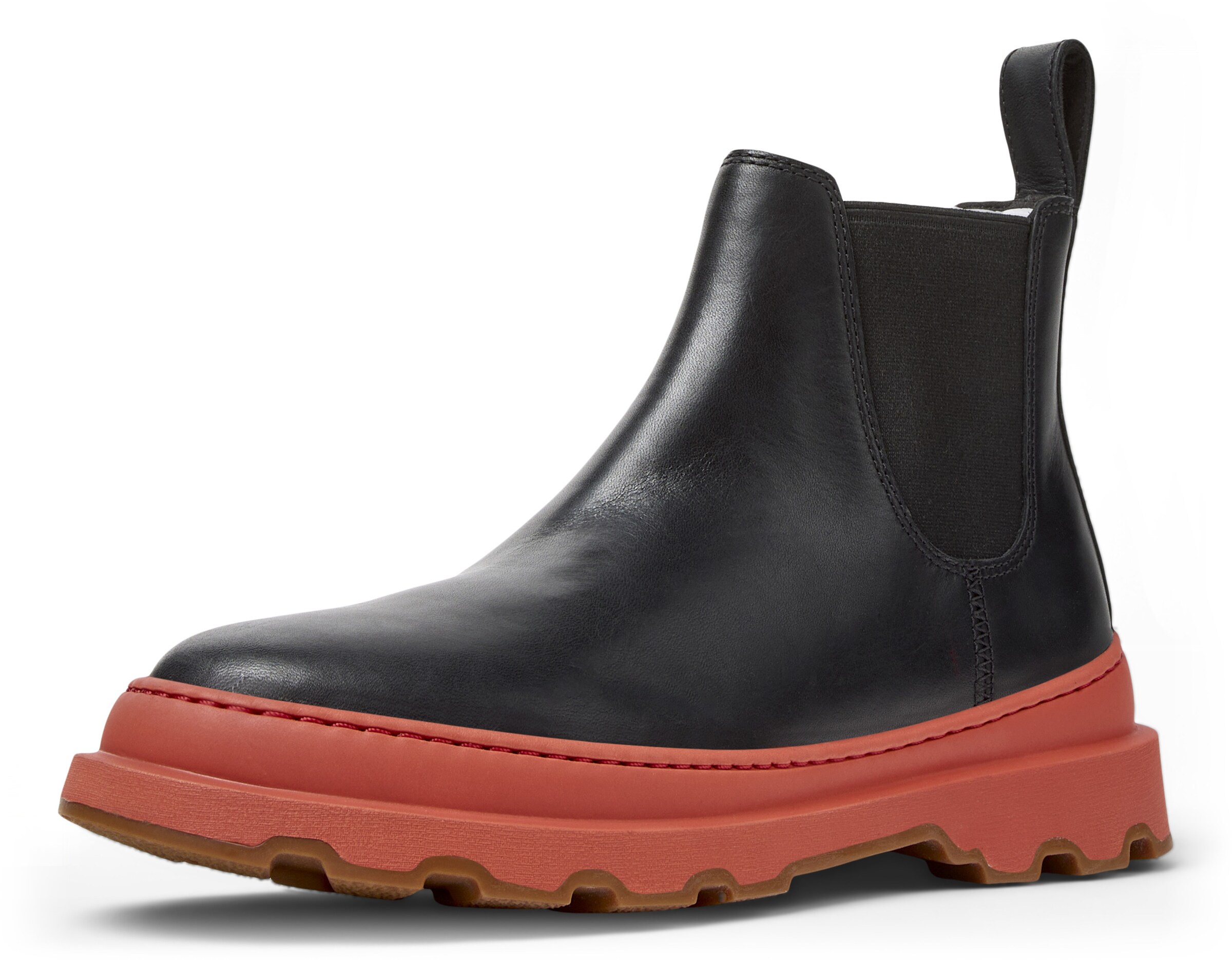 CAMPER Chelsea boots 'Brutus ' in Auburn / Black, Item view