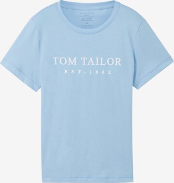 TOM TAILOR Shirt in Blue: front