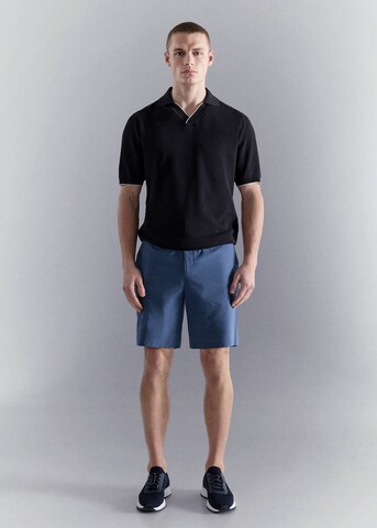 MANGO MAN Shirt 'Milo' in Black