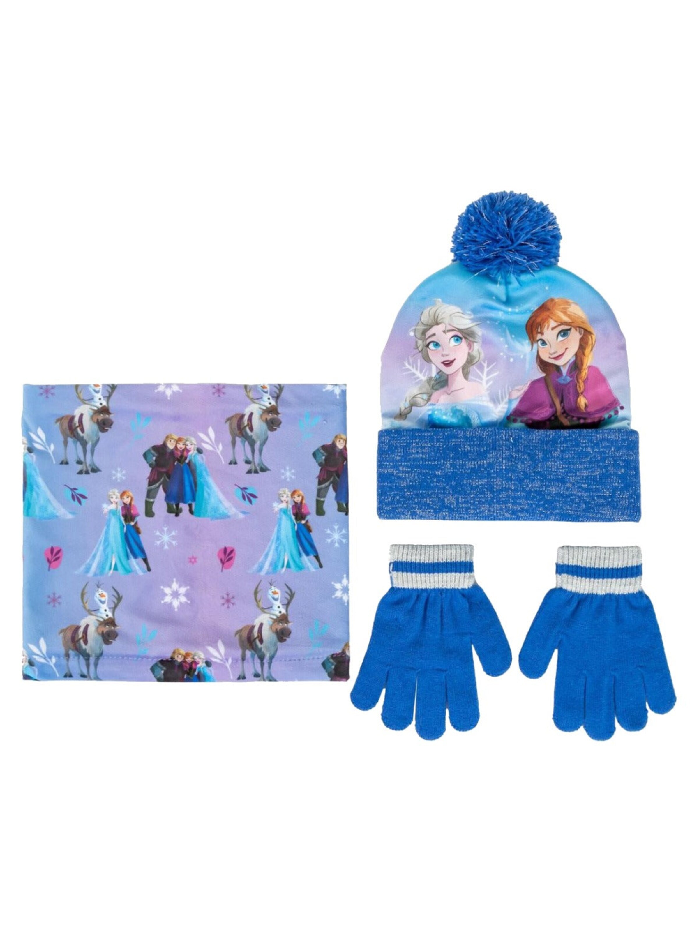 Disney Frozen Beanie 'Disney Frozen' in Blue: front