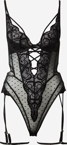 Hunkemöller Bodysuit 'Pippa' in Black: front