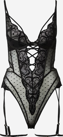 Hunkemöller Bodysuit 'Pippa' in Black: front