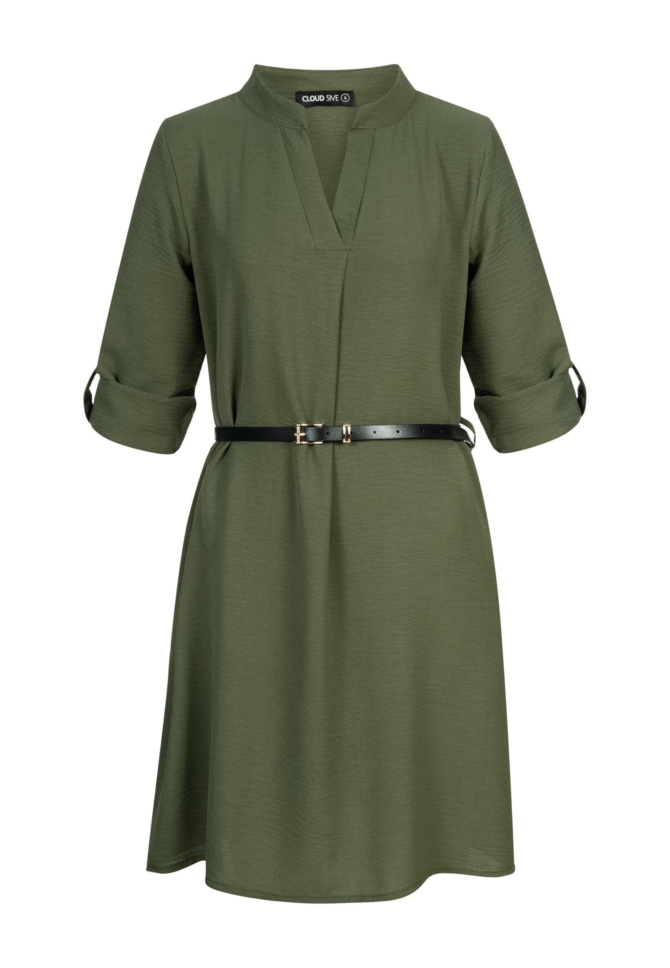 Cloud5ive Šaty – zelená: přední strana