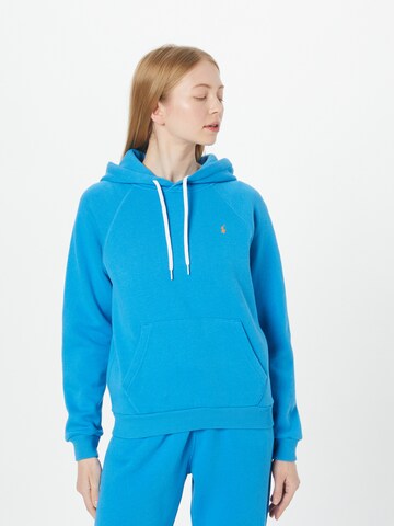 Sweat-shirt Polo Ralph Lauren en bleu : devant