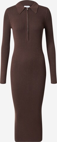 Envii Knit dress 'Agathe' in Brown: front