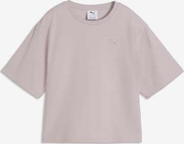 PUMA Shirt 'Essentials Elevated' in Pink: front