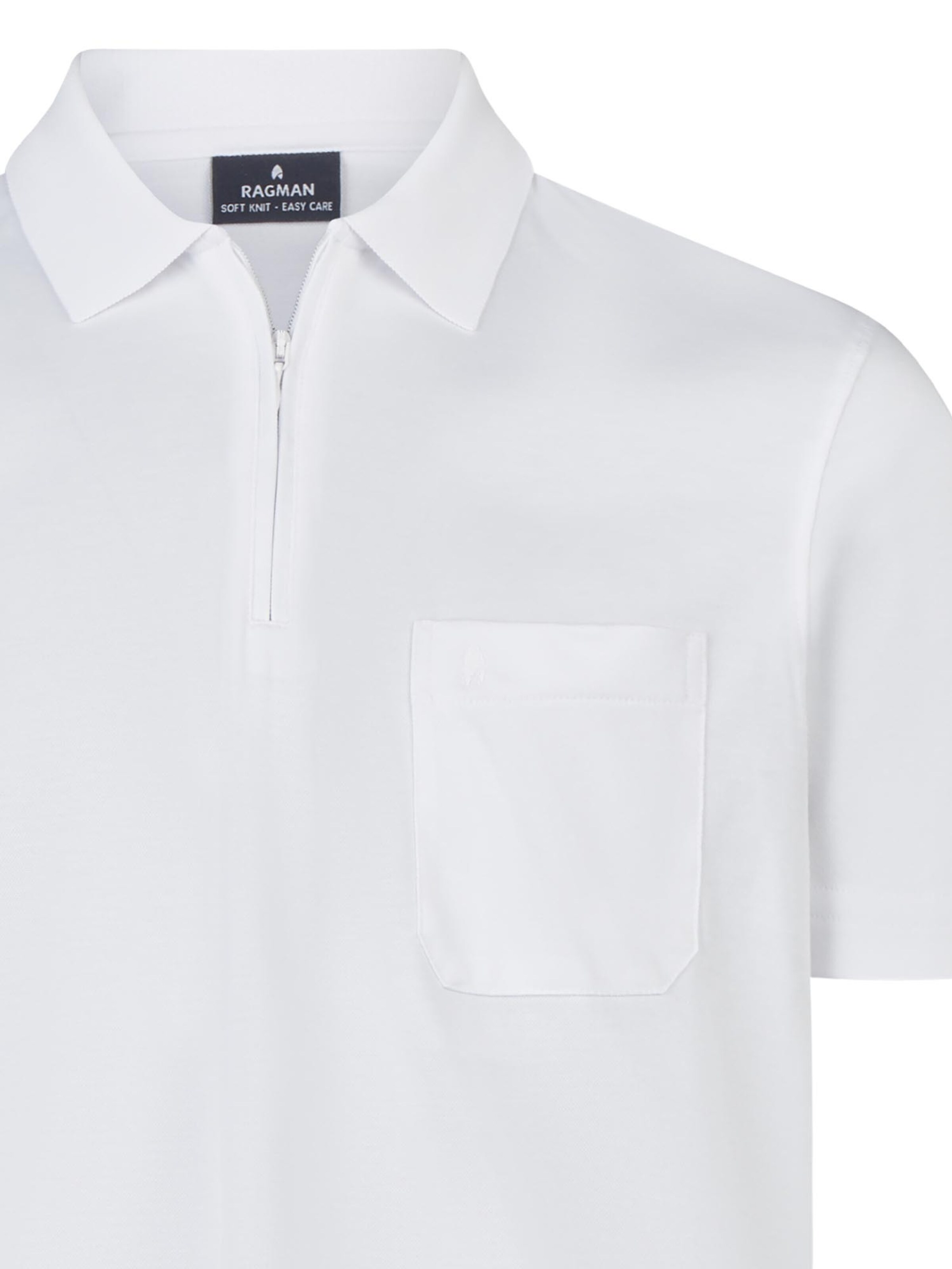 Ragman Shirt 'Basic' in White