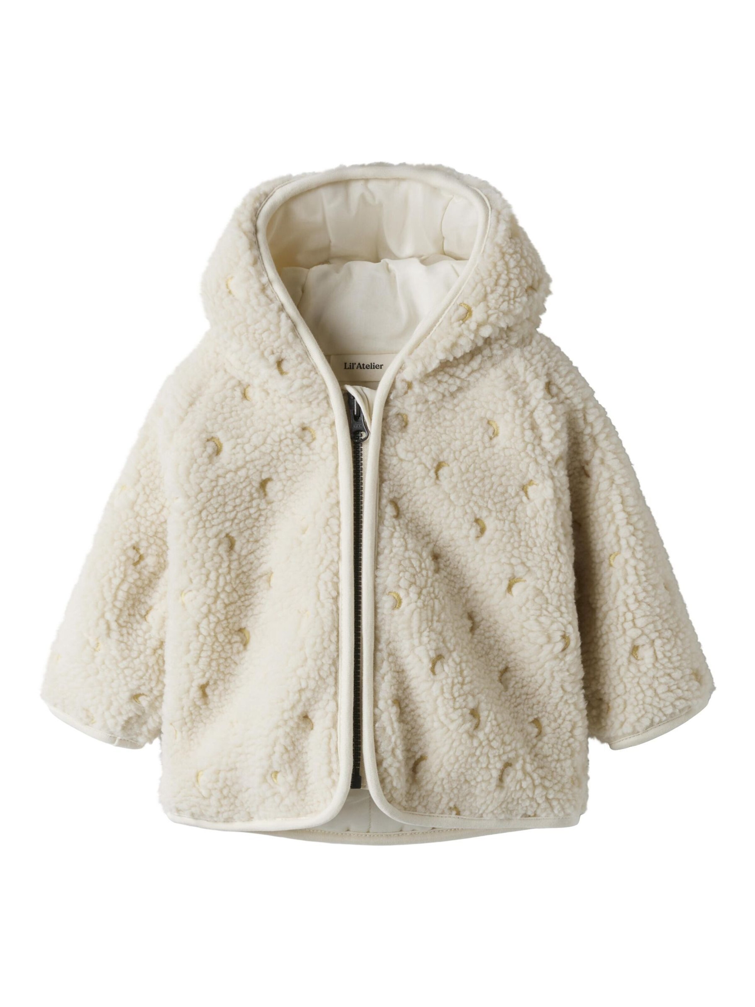 NAME IT Overgangsjakke i hvid: forside