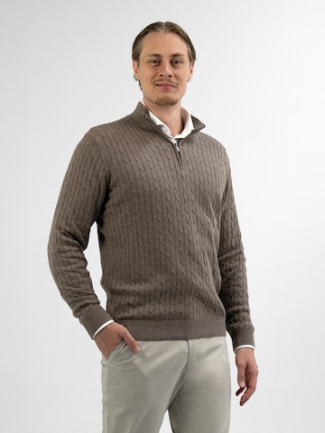 Vercate Sweter 'No. 31' w kolorze szary: przód