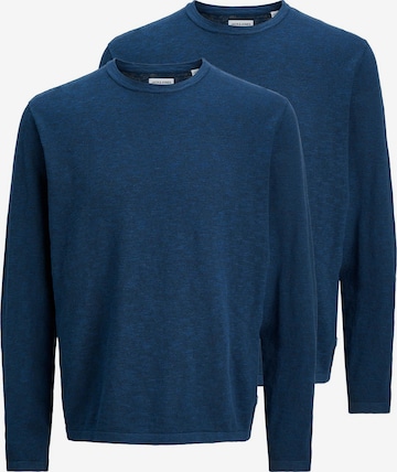 JACK & JONES Sweater 'Summer' in Blue: front