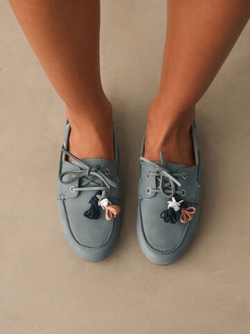Next Mocassins 'Forever Comfort' in Blauw