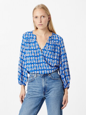 Maison 123 Blouse 'LOANA' in Blauw: voorkant