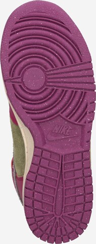 Nike Sportswear Kotníkové tenisky 'DUNK HIGH' – zelená