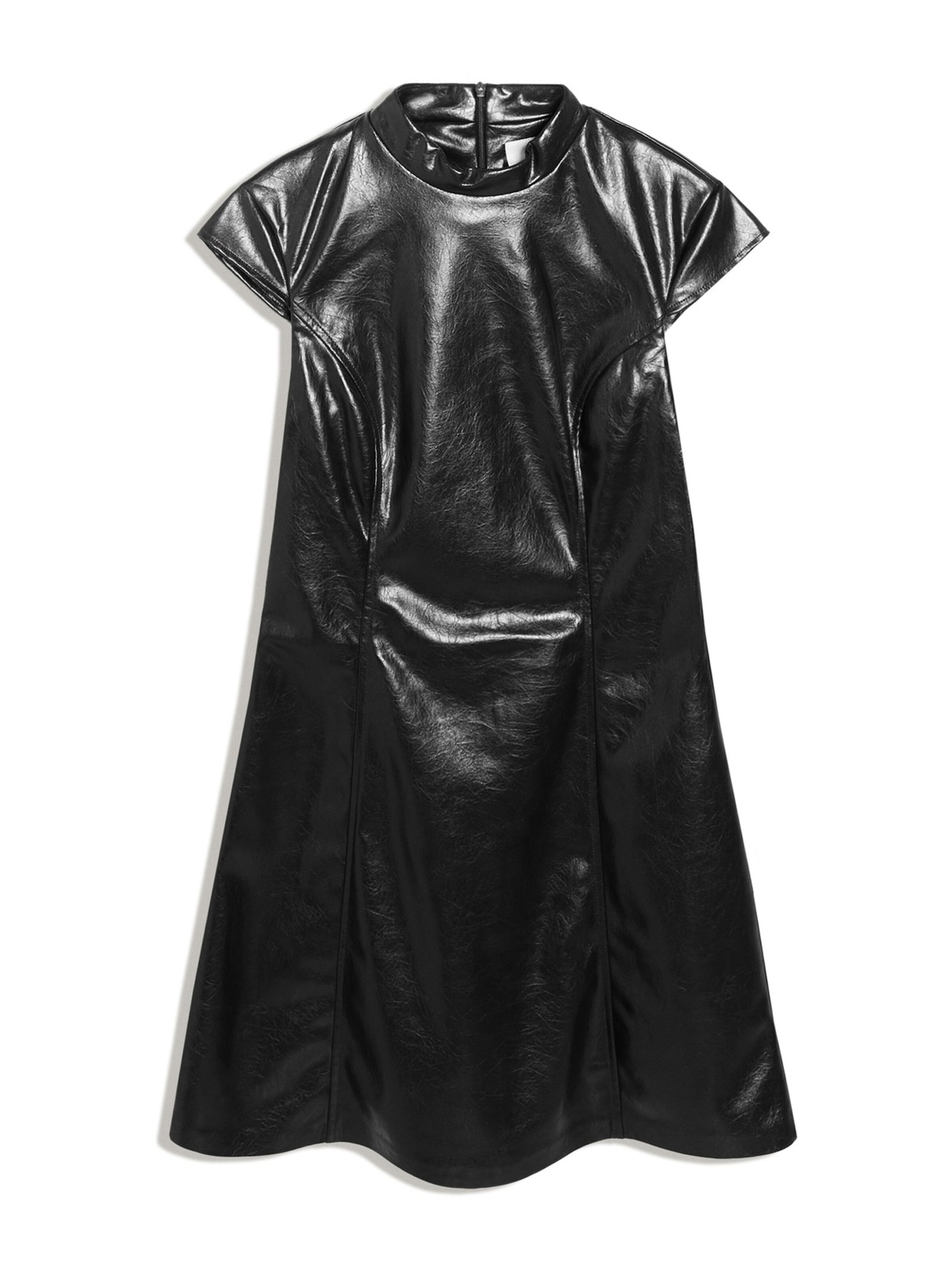 Bershka Dress in Black: front