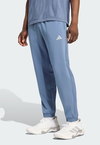 ADIDAS PERFORMANCE - regular Pantalón deportivo 'Tech Apparel' en azul
