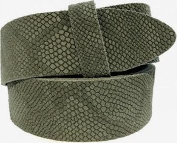 RETTUNGSRING by showroom 019° Belt 'Python' in Green: front