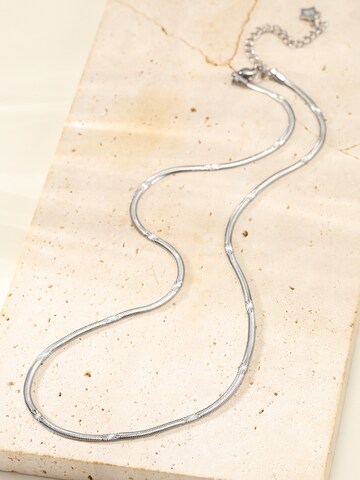 Hey Happiness Kette 'Flux' in Silber