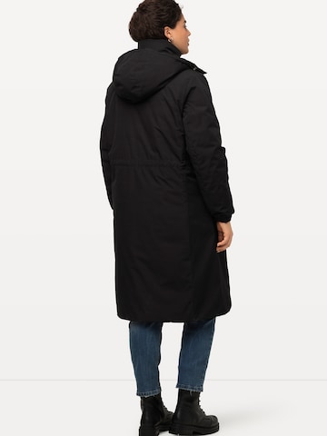 Ulla Popken Winter Coat 'Hyprar' in Black
