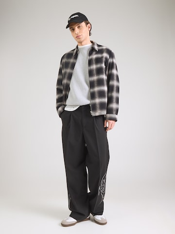 Iriedaily Свитер 'Non Merci Chef' в Серый