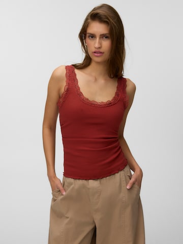 VERO MODA Top 'VMNana' in Rood: voorkant