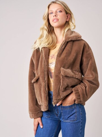 Manteau mi-saison Deeluxe en marron