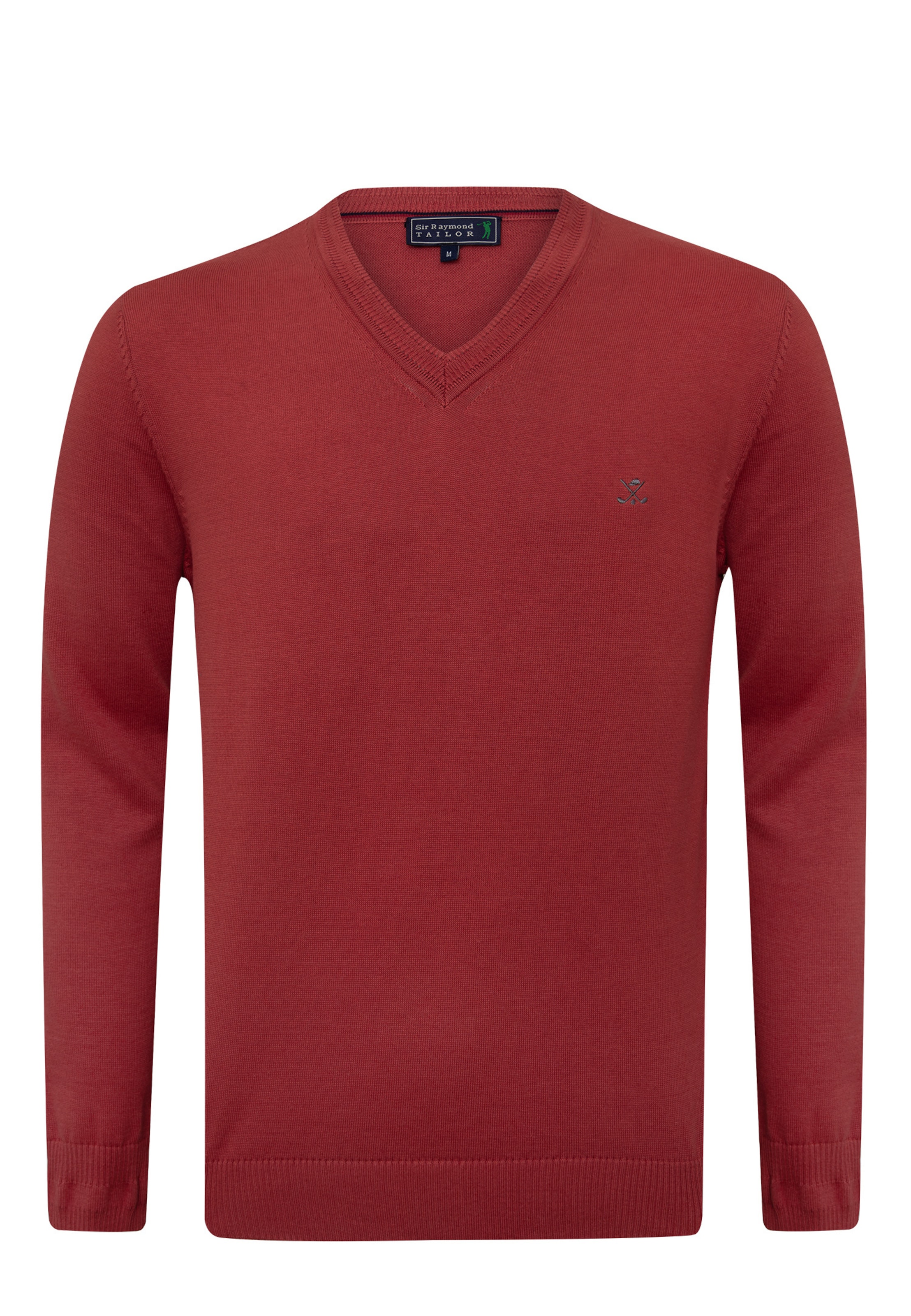 Sir Raymond Tailor Strickpullover 'Los Angeles' in Rot: Vorderseite