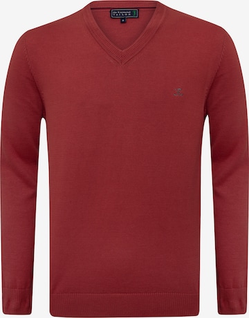 Sir Raymond Tailor Strickpullover 'Los Angeles' in Rot: Vorderseite