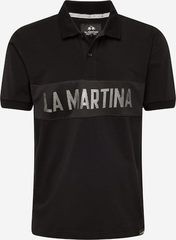 T-Shirt La Martina en noir : devant