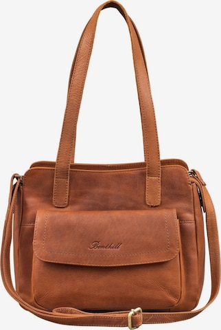 Benthill Handtasche in Braun: Vorderseite